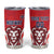 Custom Norway Football Tumbler Cup Red Lion Football 2024