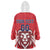 Custom Norway Football Wearable Blanket Hoodie Red Lion Football 2024