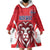 Custom Norway Football Wearable Blanket Hoodie Red Lion Football 2024