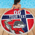 Custom Norway Hockey Beach Blanket The Polar Bears Hockey - Wonder Print Shop