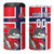 Custom Norway Hockey 4 in 1 Can Cooler Tumbler The Polar Bears Hockey