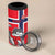 Custom Norway Hockey 4 in 1 Can Cooler Tumbler The Polar Bears Hockey