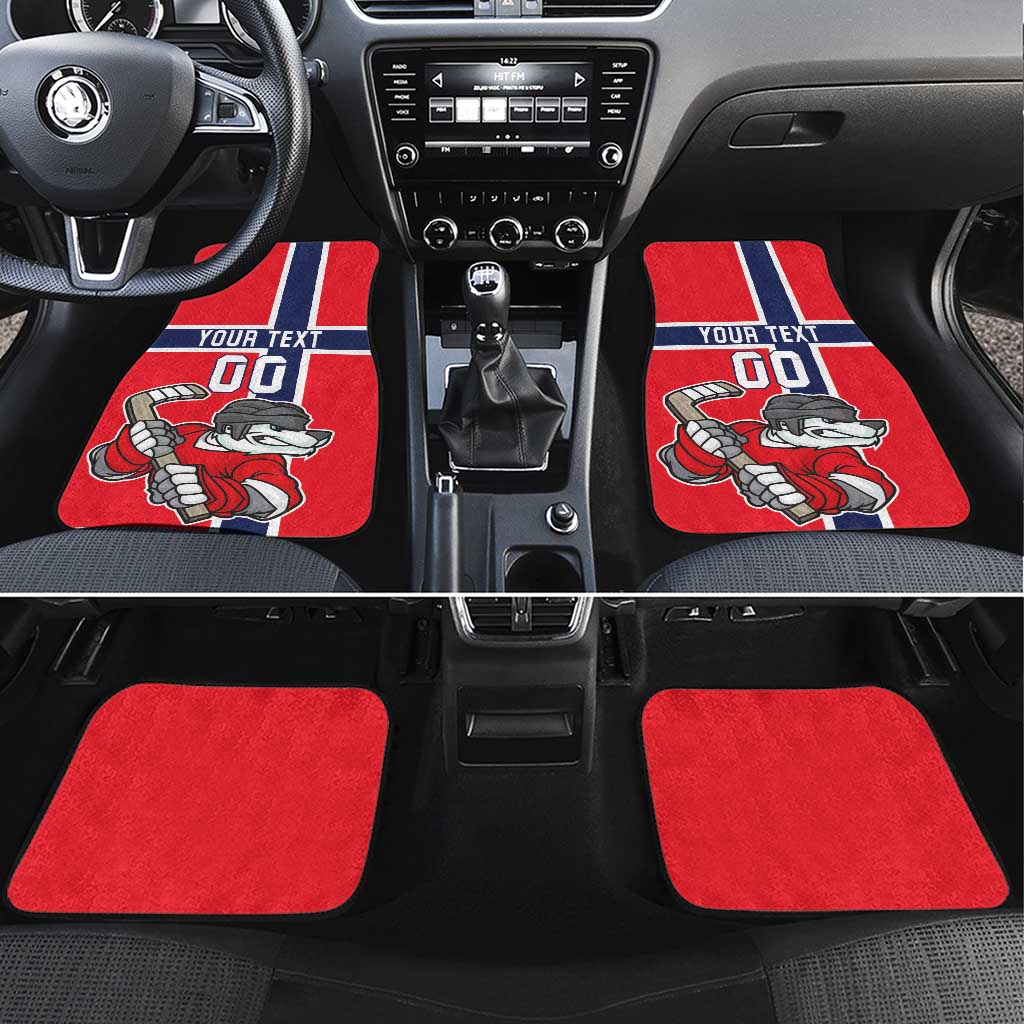 Custom Norway Hockey Car Mats The Polar Bears Hockey - Wonder Print Shop