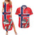 Custom Norway Hockey Couples Matching Summer Maxi Dress and Hawaiian Shirt The Polar Bears Hockey - Wonder Print Shop