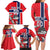 Custom Norway Hockey Family Matching Long Sleeve Bodycon Dress and Hawaiian Shirt The Polar Bears Hockey - Wonder Print Shop