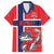 Custom Norway Hockey Family Matching Puletasi and Hawaiian Shirt The Polar Bears Hockey - Wonder Print Shop