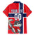 Custom Norway Hockey Family Matching Puletasi and Hawaiian Shirt The Polar Bears Hockey - Wonder Print Shop