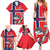 Custom Norway Hockey Family Matching Summer Maxi Dress and Hawaiian Shirt The Polar Bears Hockey - Wonder Print Shop