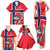 Custom Norway Hockey Family Matching Tank Maxi Dress and Hawaiian Shirt The Polar Bears Hockey - Wonder Print Shop