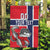 Custom Norway Hockey Garden Flag The Polar Bears Hockey - Wonder Print Shop