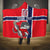 Custom Norway Hockey Hooded Blanket The Polar Bears Hockey