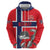 Custom Norway Hockey Hoodie The Polar Bears Hockey - Wonder Print Shop