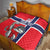 Custom Norway Hockey Quilt The Polar Bears Hockey