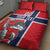 Custom Norway Hockey Quilt Bed Set The Polar Bears Hockey