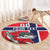 Custom Norway Hockey Round Carpet The Polar Bears Hockey