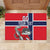 Custom Norway Hockey Rubber Doormat The Polar Bears Hockey