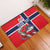 Custom Norway Hockey Rubber Doormat The Polar Bears Hockey