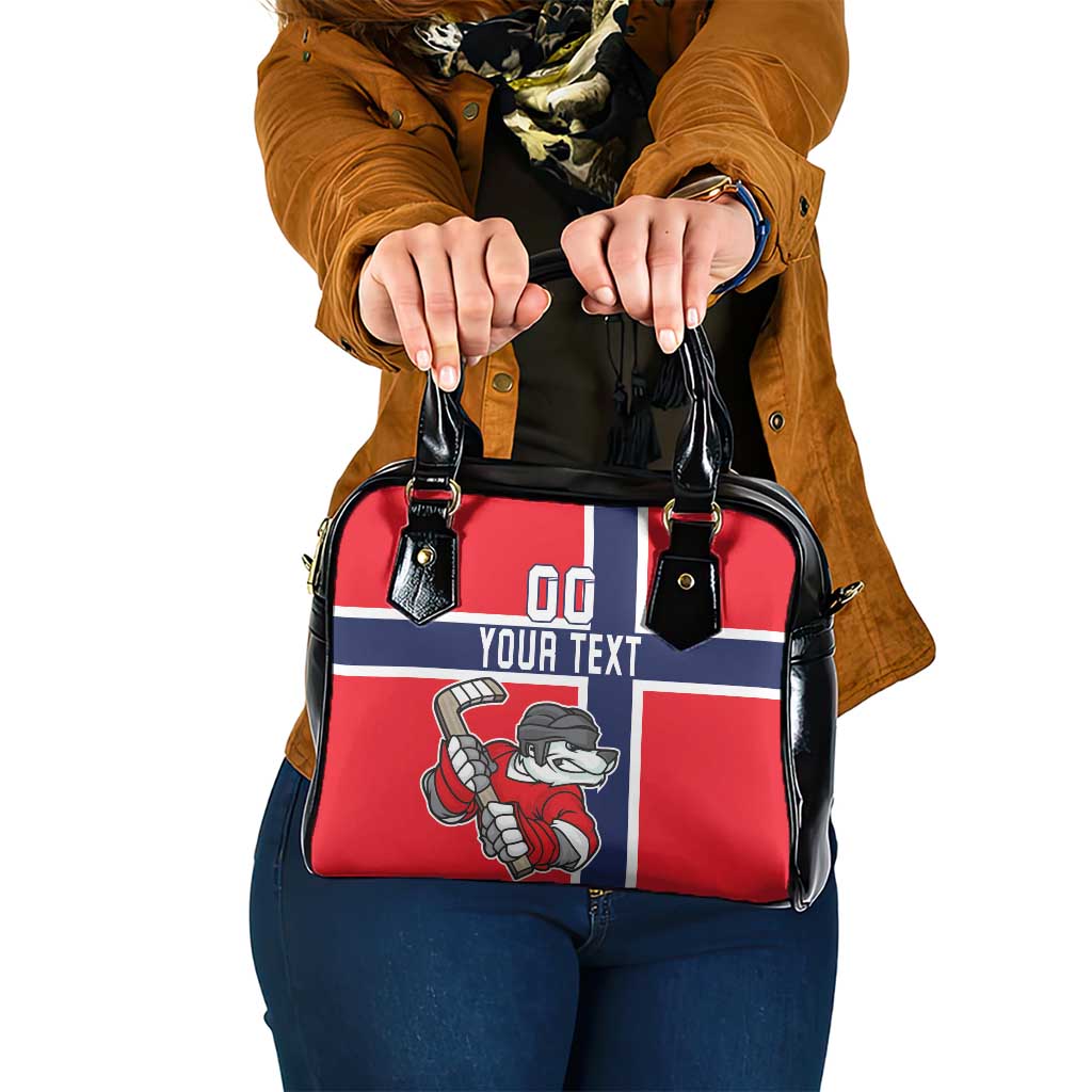 Custom Norway Hockey Shoulder Handbag The Polar Bears Hockey