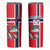 Custom Norway Hockey Skinny Tumbler The Polar Bears Hockey