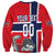 Custom Norway Hockey Sweatshirt The Polar Bears Hockey