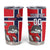 Custom Norway Hockey Tumbler Cup The Polar Bears Hockey