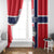 Custom Norway Hockey Window Curtain The Polar Bears Hockey