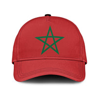 Morocco Classic Cap Flag Color Inspiration - Wonder Print Shop