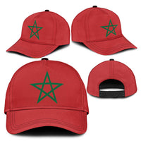 Morocco Classic Cap Flag Color Inspiration - Wonder Print Shop