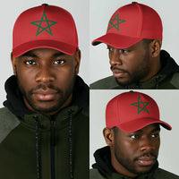 Morocco Classic Cap Flag Color Inspiration - Wonder Print Shop