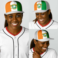 Ivory Coast Baseball Net Cap Flag Color Inspiration - Wonder Print Shop
