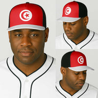 Tunisia Baseball Net Cap Flag Color Inspiration - Wonder Print Shop