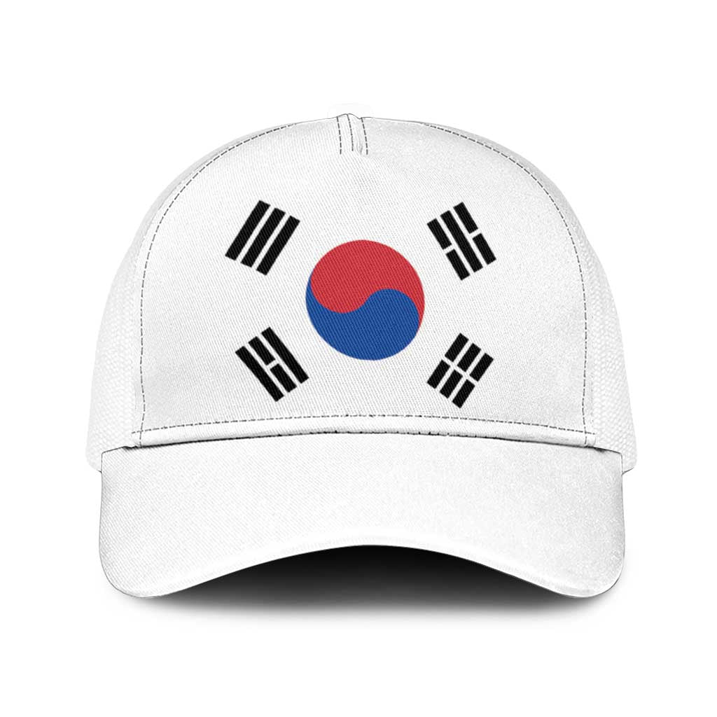 South Korea Baseball Net Cap Flag Color Inspiration - Wonder Print Shop