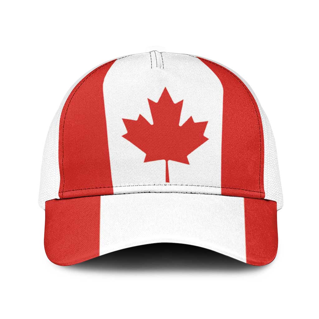 Canada Baseball Net Cap Flag Color Inspiration - Wonder Print Shop