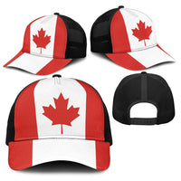 Canada Baseball Net Cap Flag Color Inspiration - Wonder Print Shop