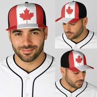 Canada Baseball Net Cap Flag Color Inspiration - Wonder Print Shop
