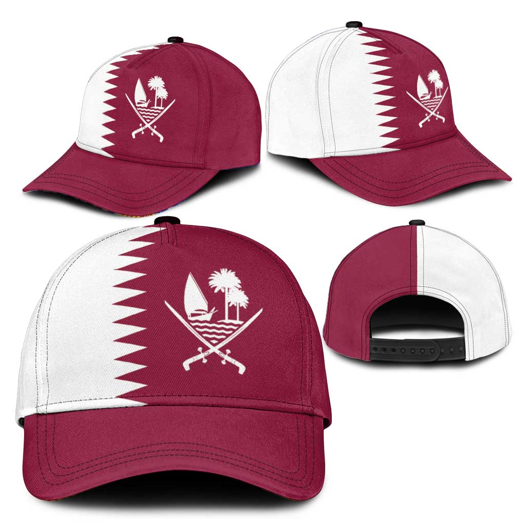 Qatar Classic Cap Flag Color Inspiration - Wonder Print Shop