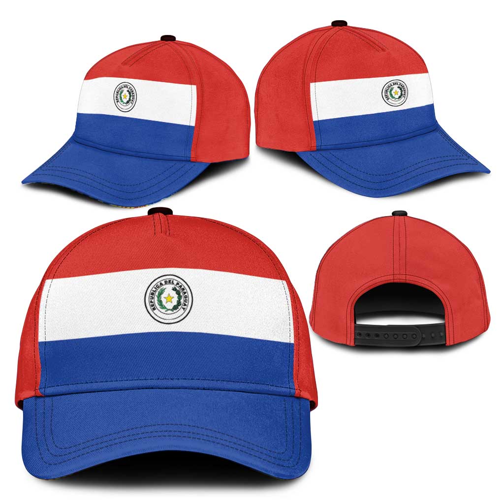 Paraguay Classic Cap Flag Color Inspiration - Wonder Print Shop