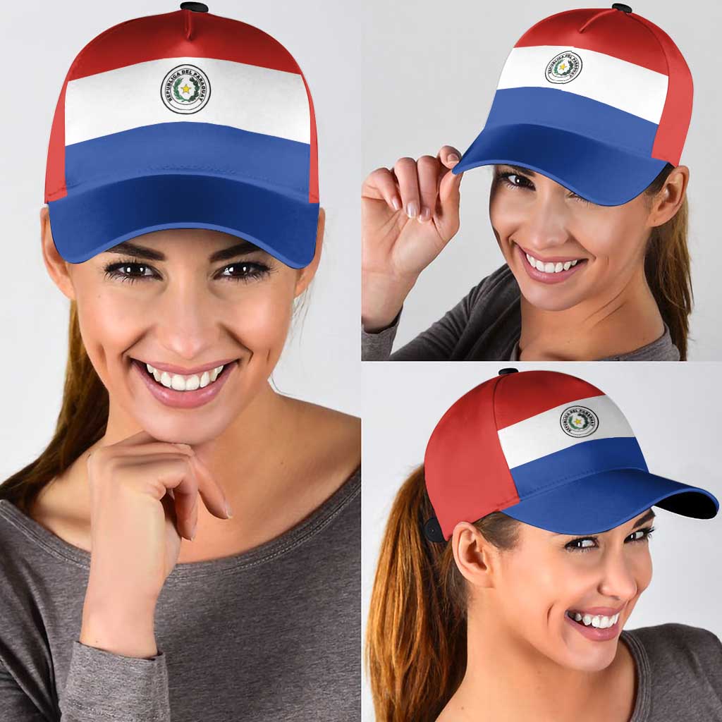 Paraguay Classic Cap Flag Color Inspiration - Wonder Print Shop