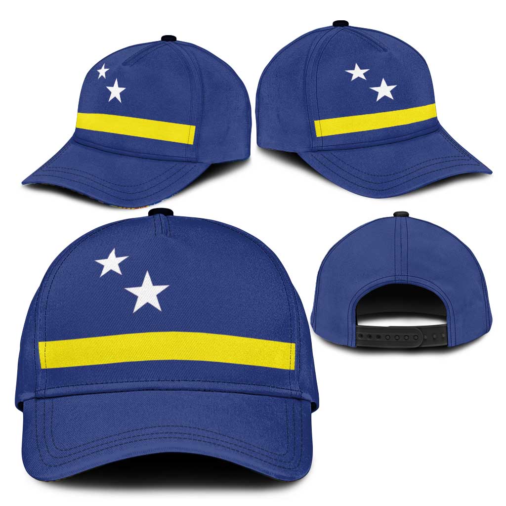 Curacao Classic Cap Flag Color Inspiration - Wonder Print Shop
