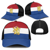 Netherlands Baseball Net Cap Flag Color Inspiration - Wonder Print Shop