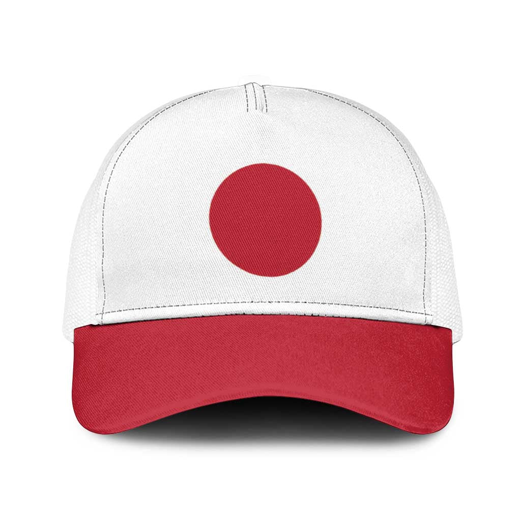 Japan Baseball Net Cap Flag Color Inspiration - Wonder Print Shop