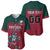 Custom Portugal Rugby Baseball Jersey Go Os Lobos Wolves Mascot