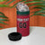 Custom Portugal Rugby 4 in 1 Can Cooler Tumbler Go Os Lobos Wolves Mascot