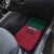 Custom Portugal Rugby Car Mats Go Os Lobos Wolves Mascot