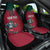 Custom Portugal Rugby Car Seat Cover Go Os Lobos Wolves Mascot