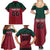 Custom Portugal Rugby Family Matching Summer Maxi Dress and Hawaiian Shirt Go Os Lobos Wolves Mascot