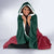 Custom Portugal Rugby Hooded Blanket Go Os Lobos Wolves Mascot