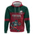 Custom Portugal Rugby Hoodie Go Os Lobos Wolves Mascot