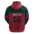 Custom Portugal Rugby Hoodie Go Os Lobos Wolves Mascot