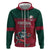 Custom Portugal Rugby Hoodie Go Os Lobos Wolves Mascot